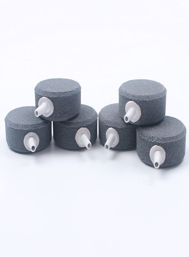 VAYINATO Petzlifeworld Pack Of 6 Round Shaped Aquarium Fish Tank Air Bubble Disk Stone Airstone Diffusers - Image 2